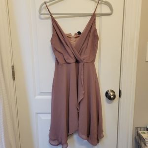 Mauve Chiffon Dress